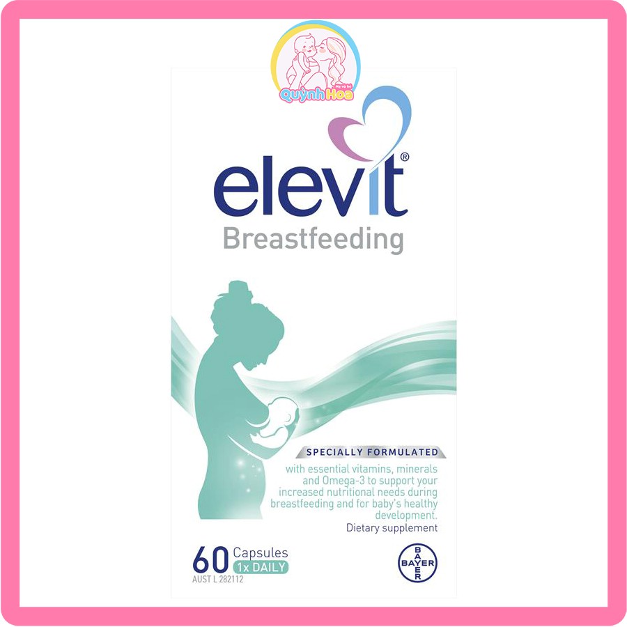 Vitamin tổng hợp Elevit cho con bú, 60 viên [DATE 09/2025] thumb 1