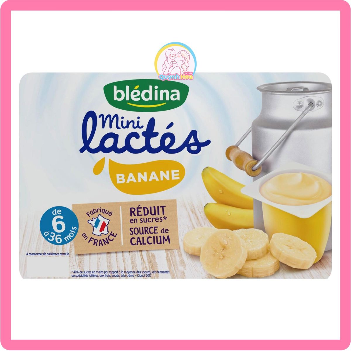 Sữa chua Bledina Pháp, 330g - VỊ CHUỐI [DATE 10/2024]