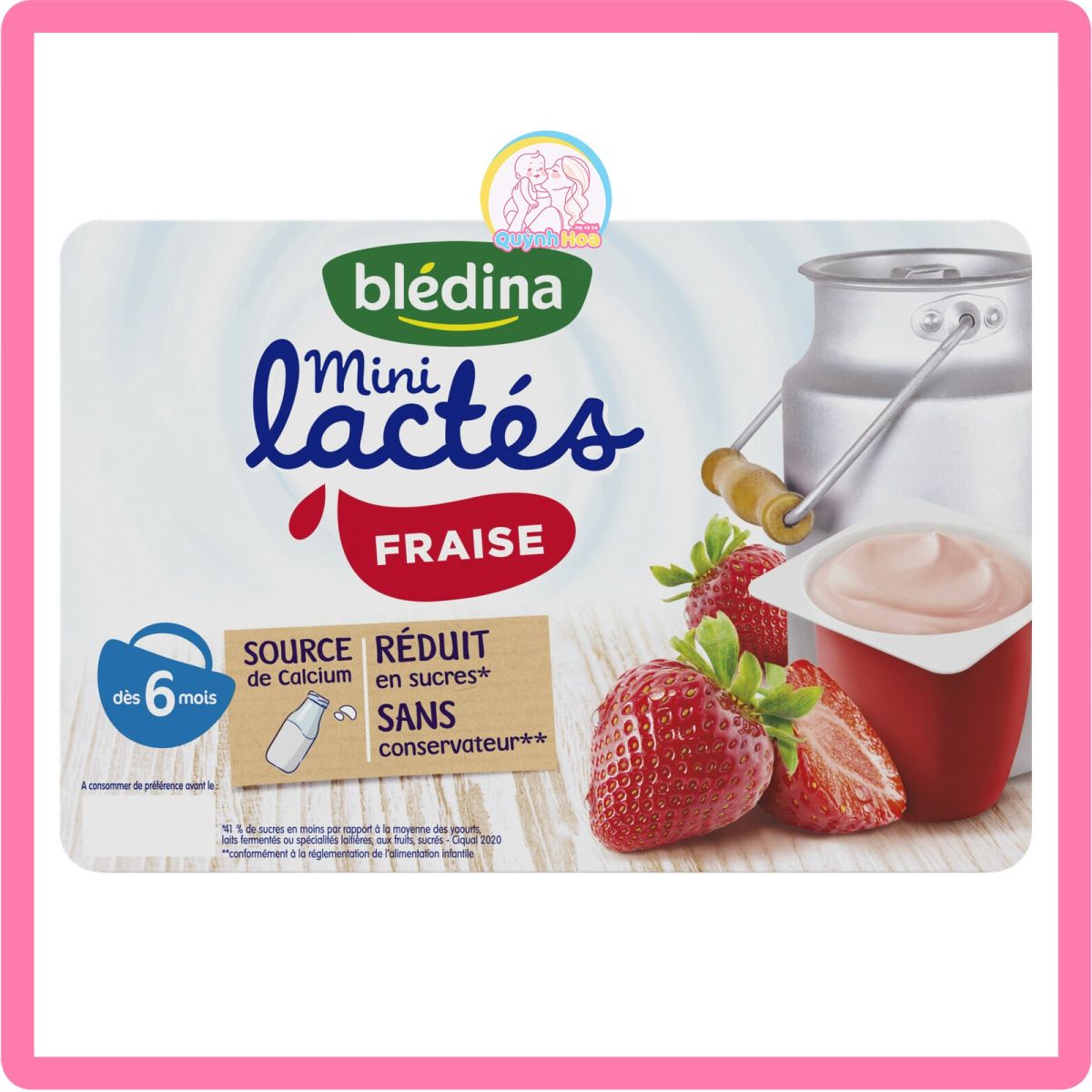 Sữa chua Bledina Pháp, 330g - VỊ DÂU [DATE 11/2024]