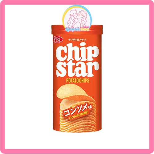 Snack khoai tây chiên Chip Star [BÁN NGUYÊN LỐC 8 HỘP] - MÀU CAM [DATE 09/2024]