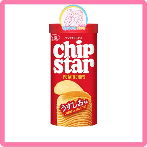 Snack khoai tây chiên Chip Star [BÁN NGUYÊN LỐC 8 HỘP] - MÀU ĐỎ [DATE 12/2024]