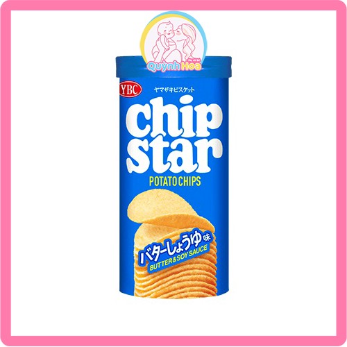 Snack khoai tây chiên Chip Star [BÁN NGUYÊN LỐC 8 HỘP] - MÀU XANH DƯƠNG 