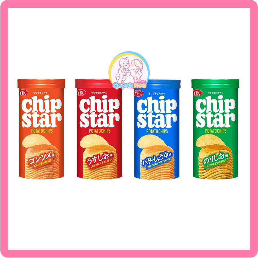 Snack khoai tây chiên Chip Star [BÁN NGUYÊN LỐC 8 HỘP] 