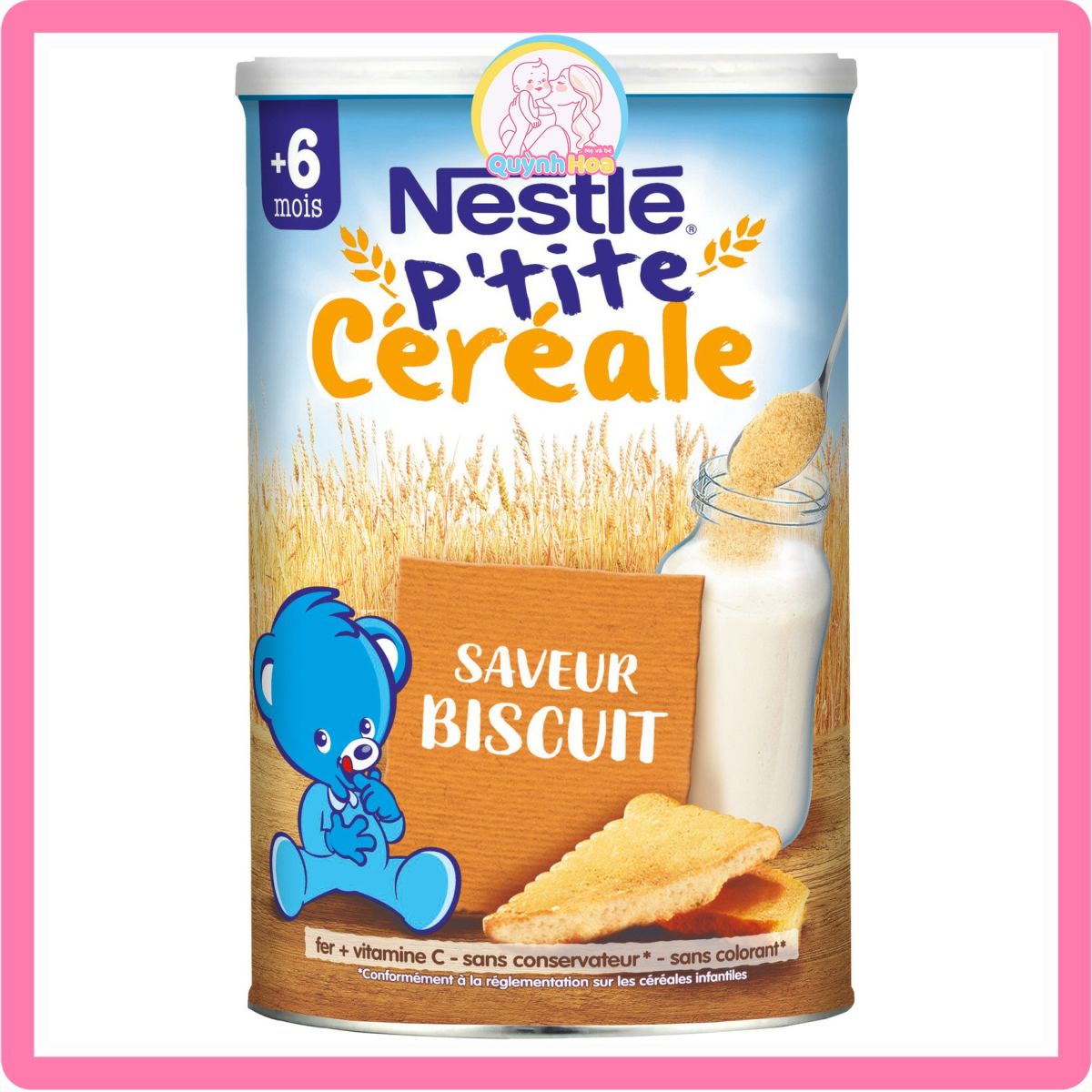 Bột lắc sữa Nestle Pháp - 6M VỊ  BÍCH QUY 