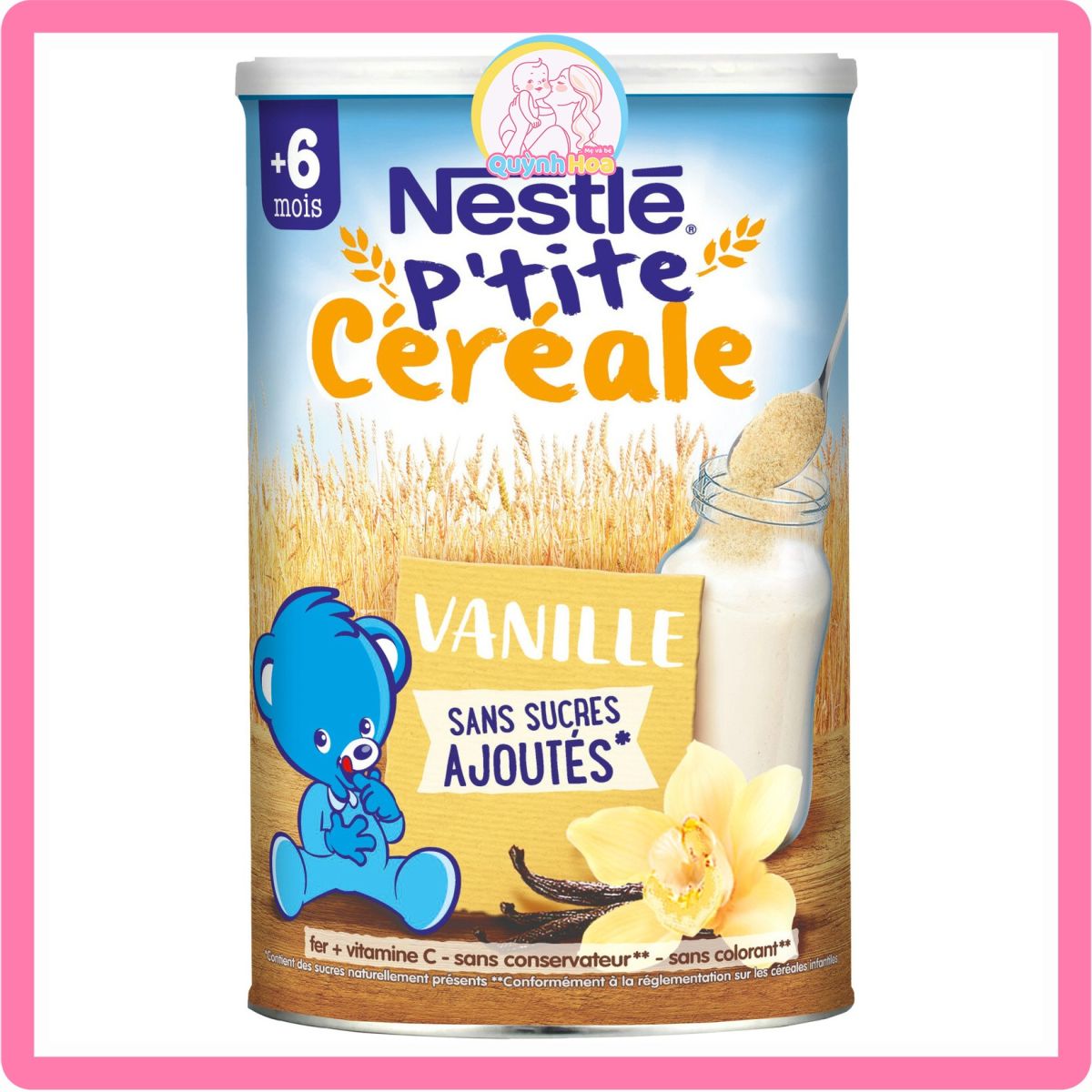 Bột lắc sữa Nestle Pháp - 6M VỊ VANI 
