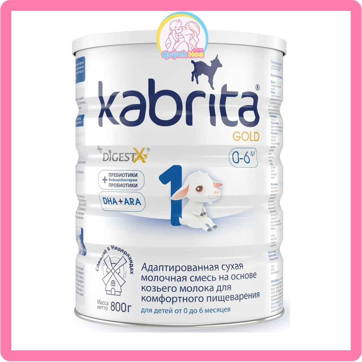 Sữa dê Kabrita Nga, 800g - SỐ 1 [DATE 05/2025] thumb 1