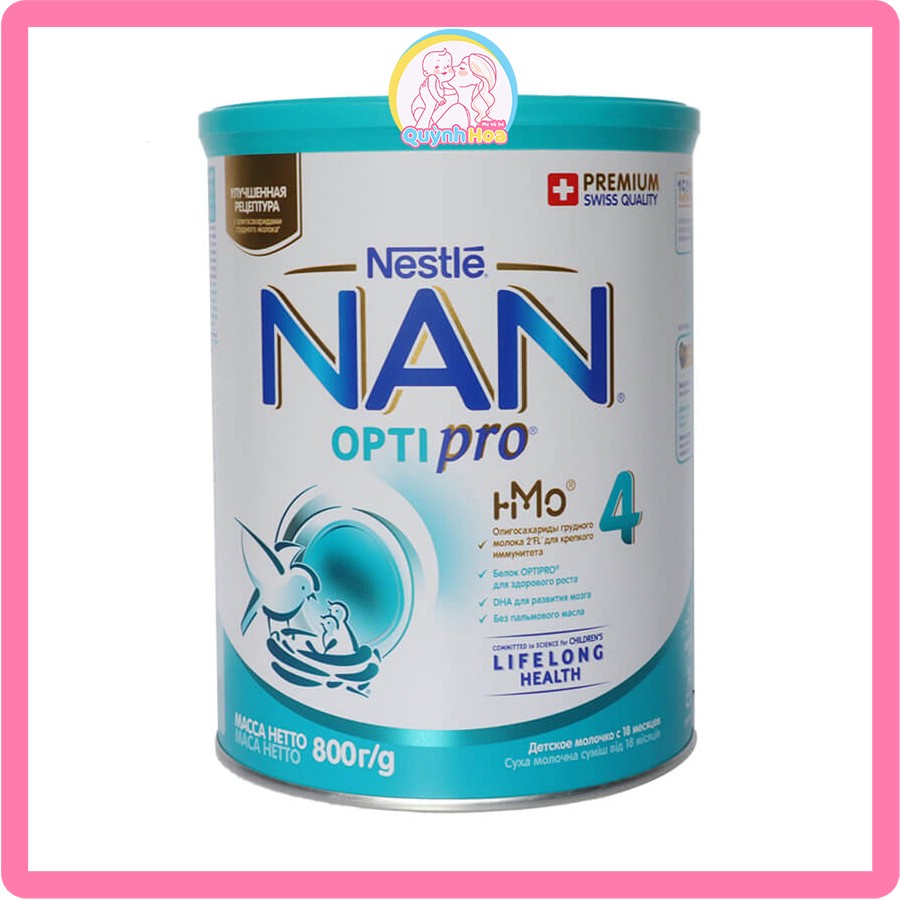 Sữa Nan Nga số 4, 800g [DATE 08/2025]