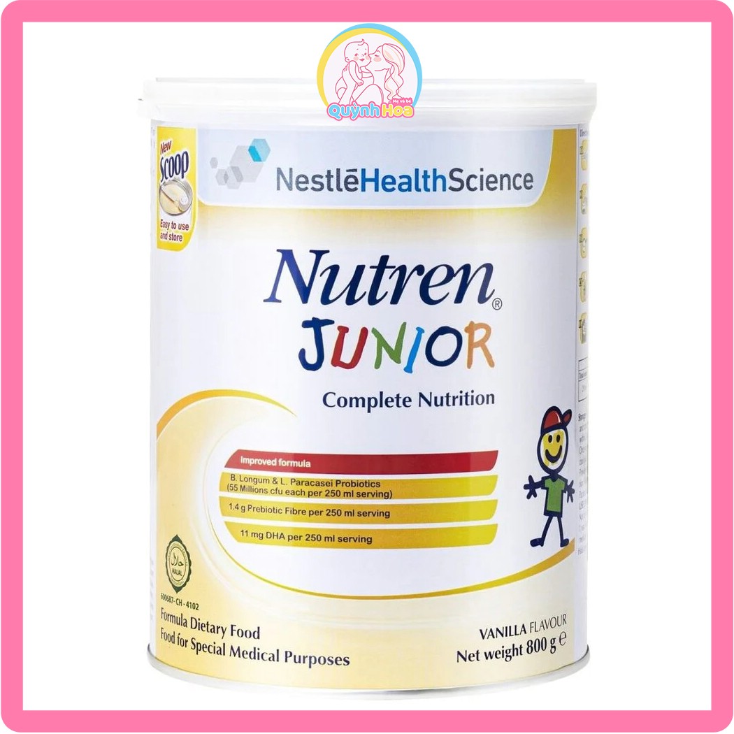 Sữa Nutren Junior Thuỵ Sĩ, 800g  thumb 1