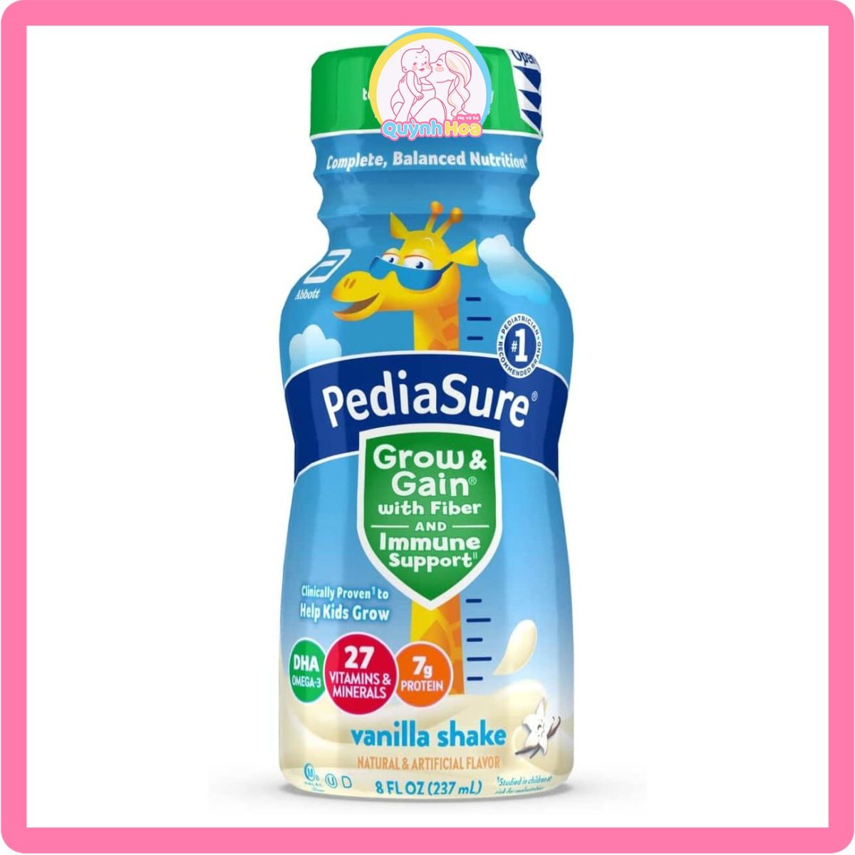 Sữa nước Pediasure Mỹ, 200ml - CHẤT XƠ 