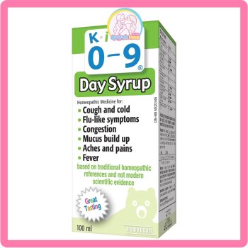 Trị cảm cúm Kids 0-9 Cough & Cold Kids Homeocan xanh lá, 100ml [DATE 02/2028]