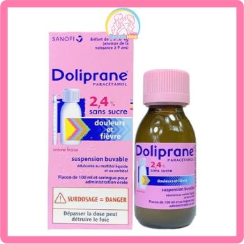 Hạ sốt Doliprane, 100ml [DATE 03/2025]