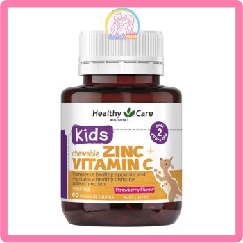 Kẽm và vitamin C Healthy Care, 60 viên