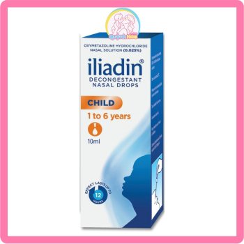 Nhỏ mũi Iliadin 0.025% màu cam, 10ml [DATE 04/2026]