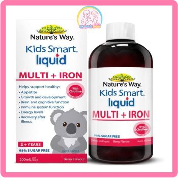 Sắt nước Nature Way Kids Smart, 200ml