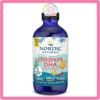 Siro Nordic Naturals Omega-3D Liquid, Lemon 237ml