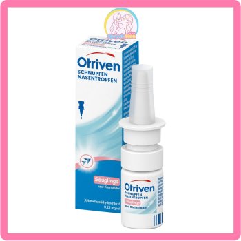 Nhỏ mũi Otriven màu hồng 0,025%, 10ml 