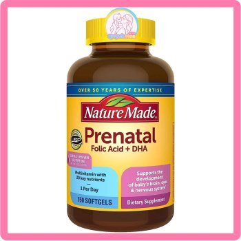 Vitamin tổng hợp Prenatal bầu Mỹ, 150 viên