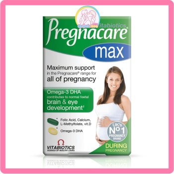 Vitamin tổng hợp Pregnacare Max bầu Anh, 84 viên