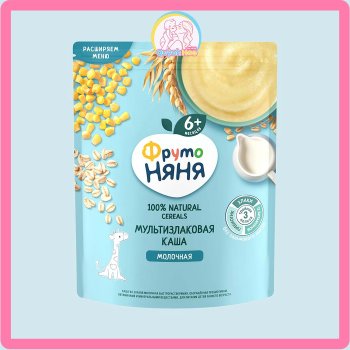 Bột ăn dặm Fruto, 200g - 6M VỊ NGÔ