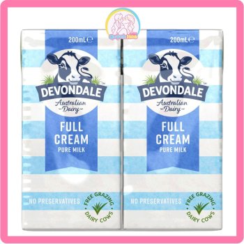 Sữa nước Devondale 200ml nguyên kem 