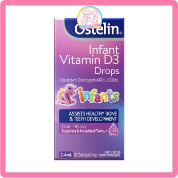 Vitamin D3 Drop Ostelin Infant Úc, 2.4ml [DATE 02/2025]