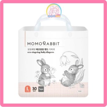 Bỉm tã Momo Rabbit size dán L30 - 30 miếng 