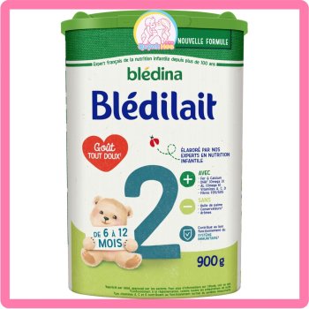 Sữa Bledina Bledilait, 900g - SỐ 2 [DATE 12/2024]
