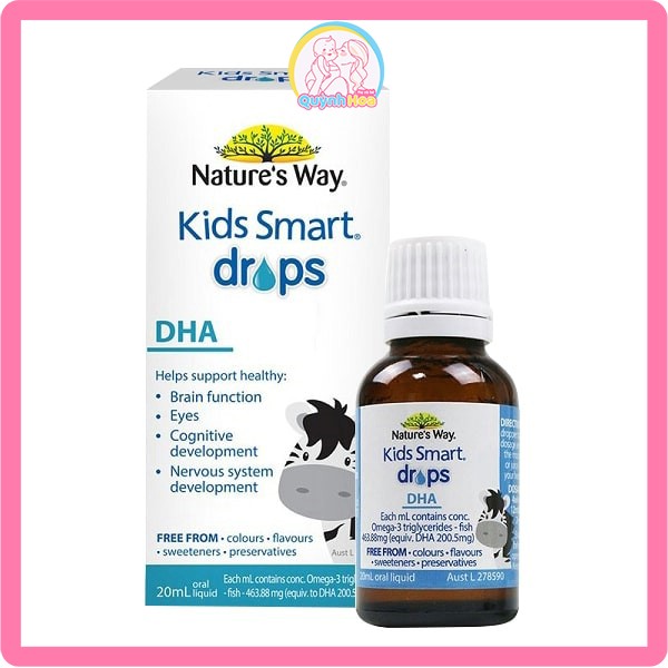 DHA Nature Way Kids Smart Drops, 20ml [DATE 09/2025]