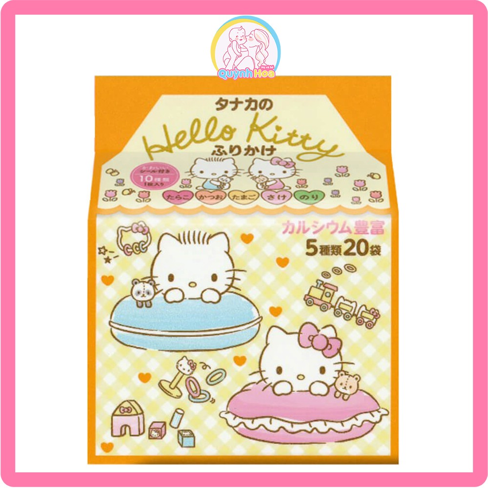 Gia vị rắc cơm Hello Kitty, 20x5g [DATE 09/2024] thumb 1