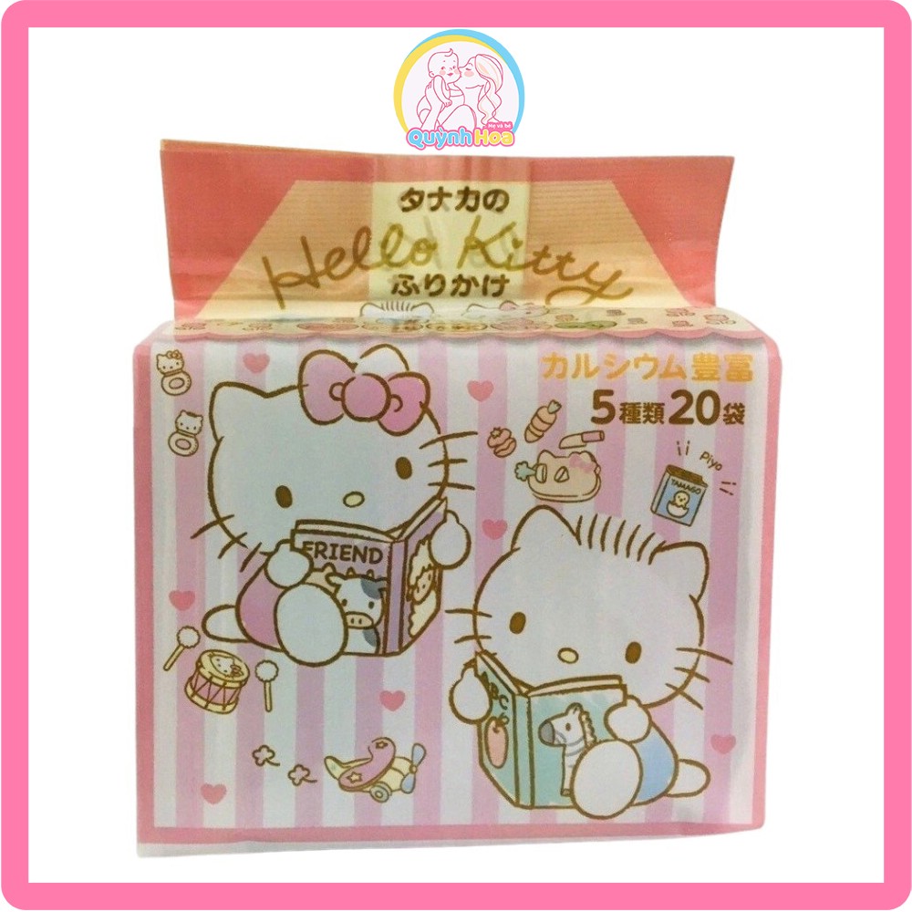 Gia vị rắc cơm Hello Kitty, 20x5g [DATE 09/2024] thumb 1