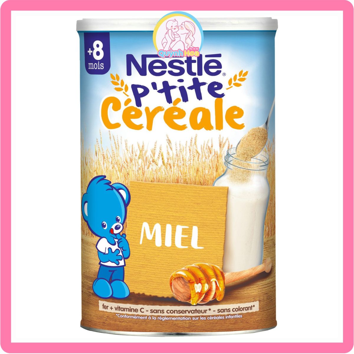 Bột lắc sữa Nestle Pháp - 8M MẬT ONG  thumb 1