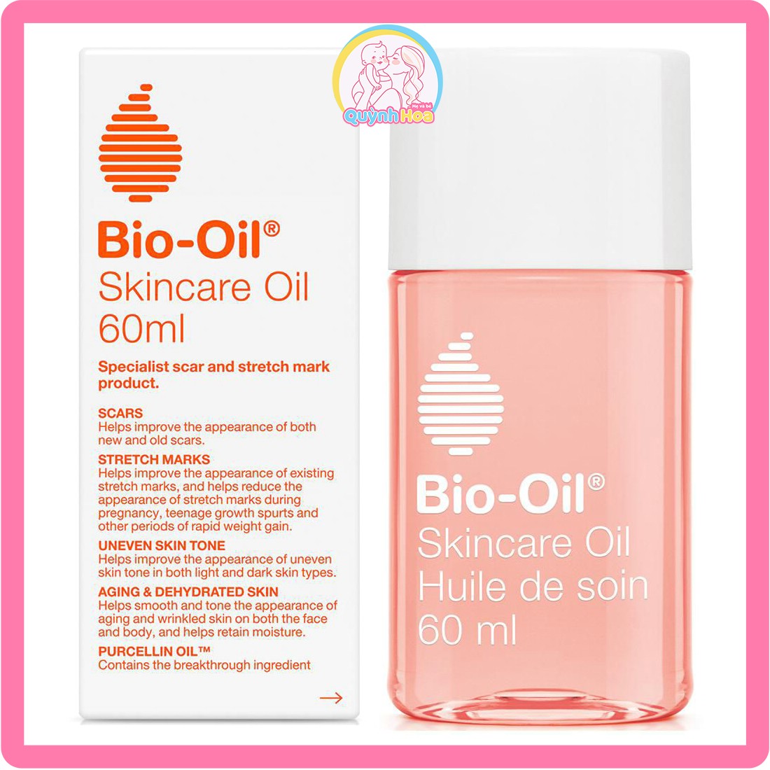Bio Oil chống rạn da bà bầu 
