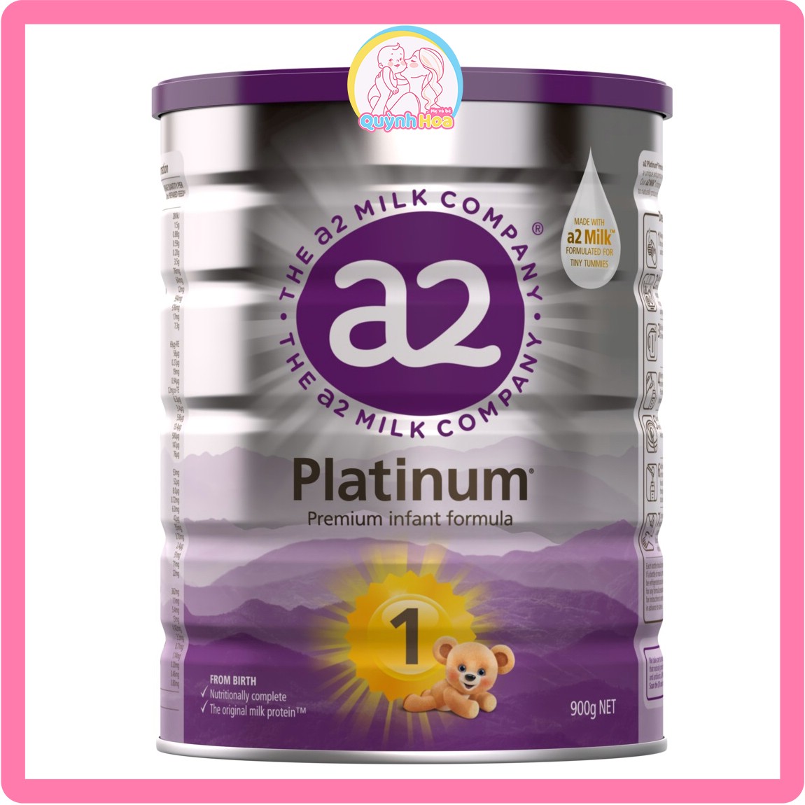 Sữa A2 Platinum số 1, 900g  [DATE 06/2025]
