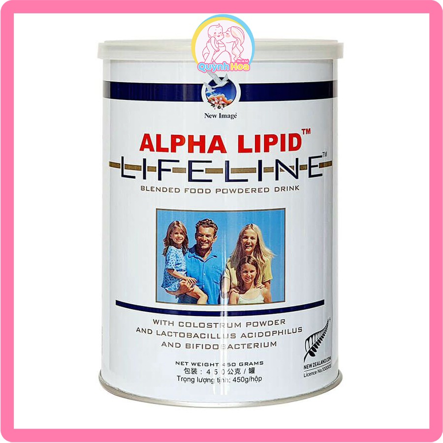 Sữa bột chứa sữa non Alpha Lipid, 450g [DATE 08/2025]