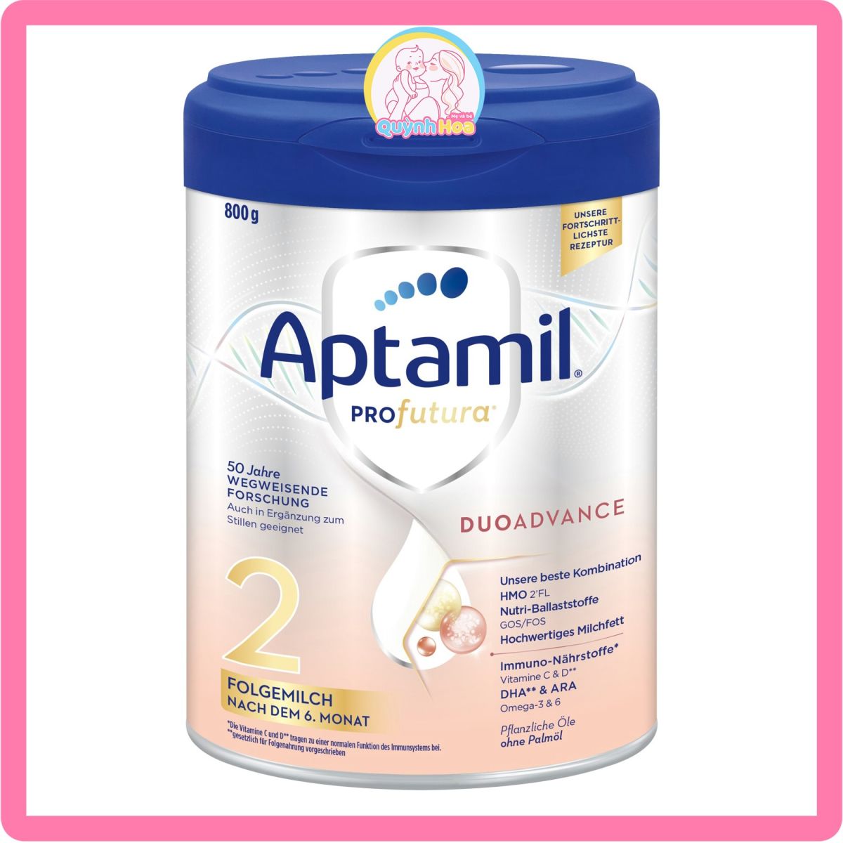 Sữa Aptamil Đức Profutura, 800g - SỐ 2 