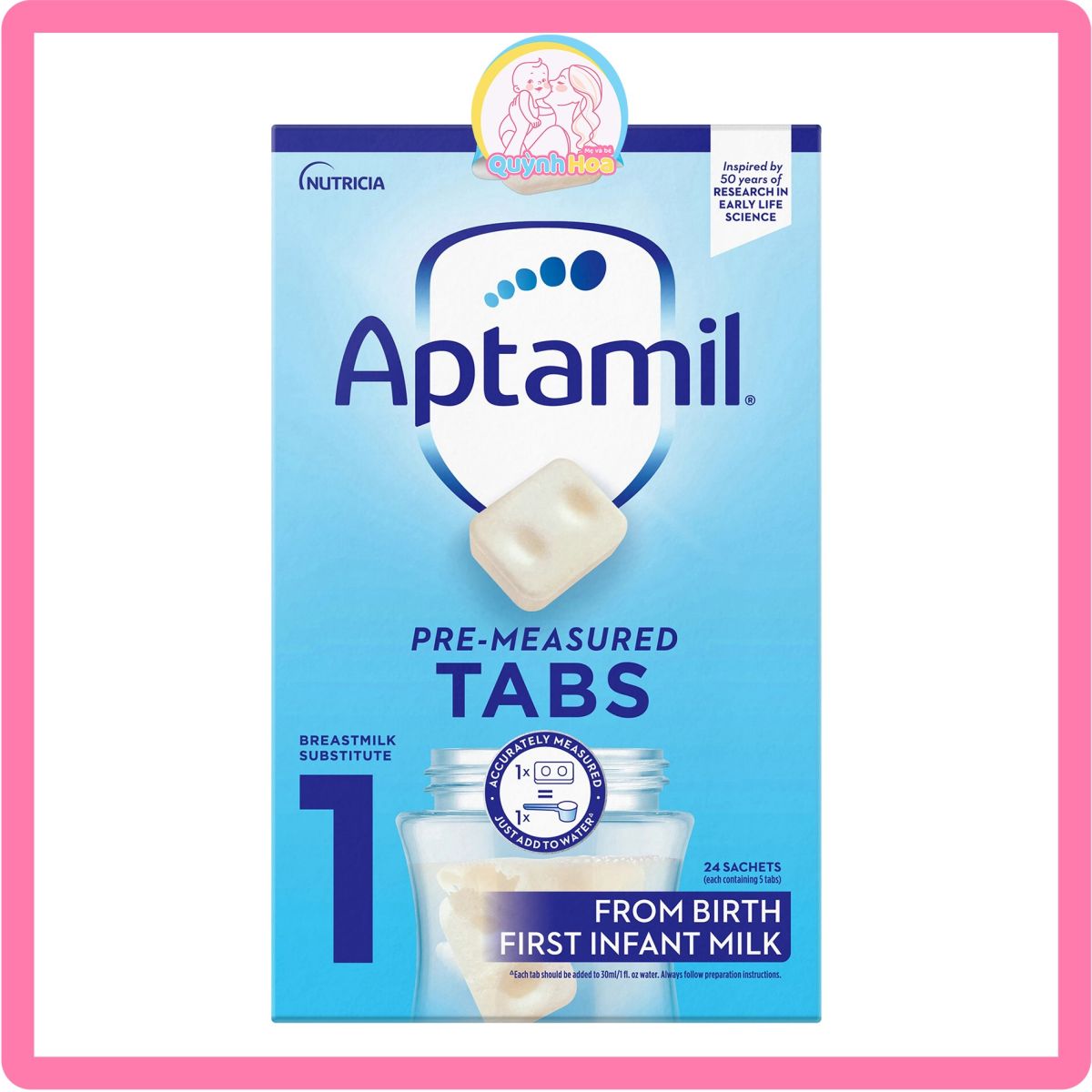 Sữa Aptamil Anh số 1 dạng thanh [DATE 04/2025] thumb 1