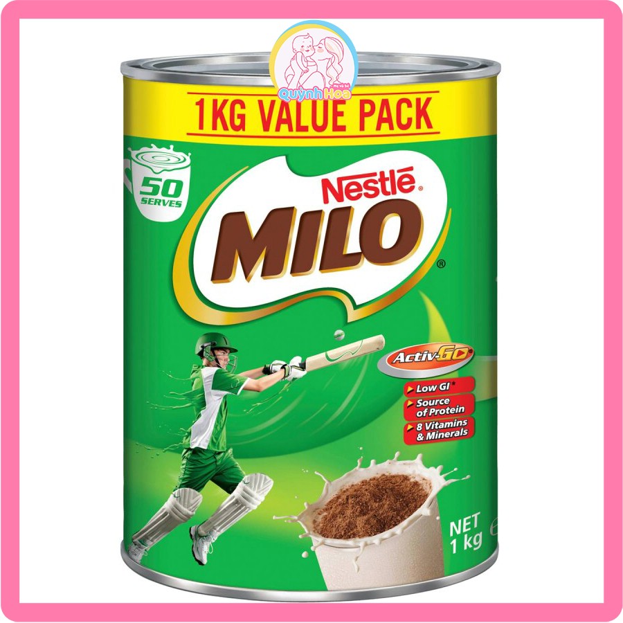 Sữa Milo Úc, 1kg [DATE 03/2025]
