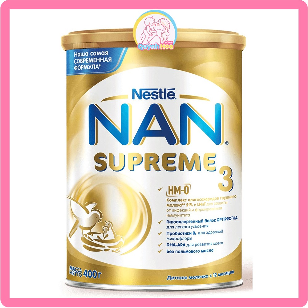 Sữa Nan Nga Supreme, 400g - SỐ 3 [DATE 09/2024] thumb 1